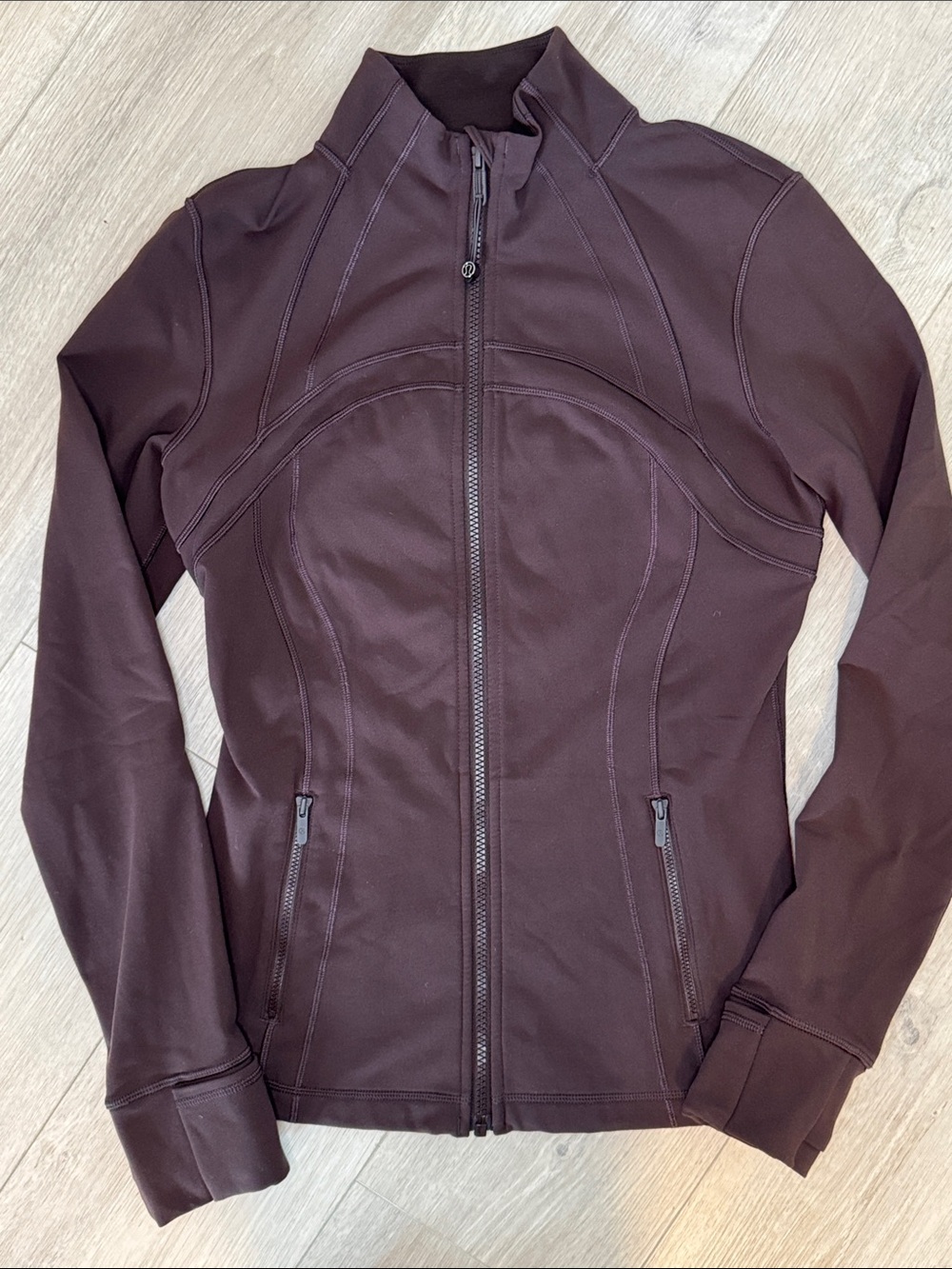 lululemon athletica Define Chocolate Brown Full-Zip Utility Jacket